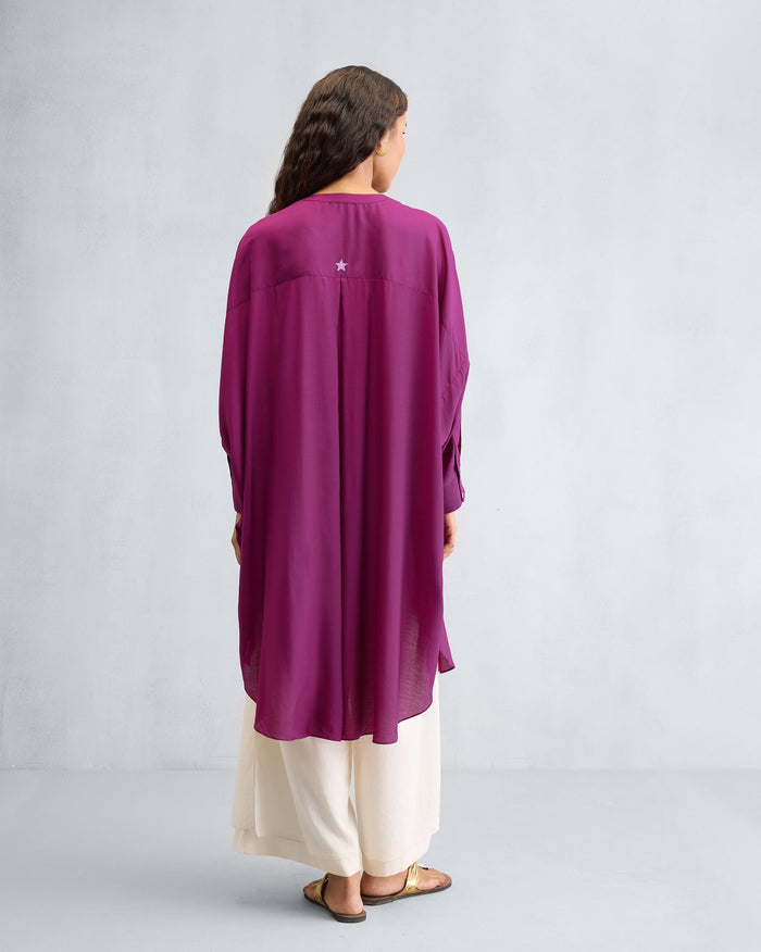 Lazy Sunday Tunic - Mulberry