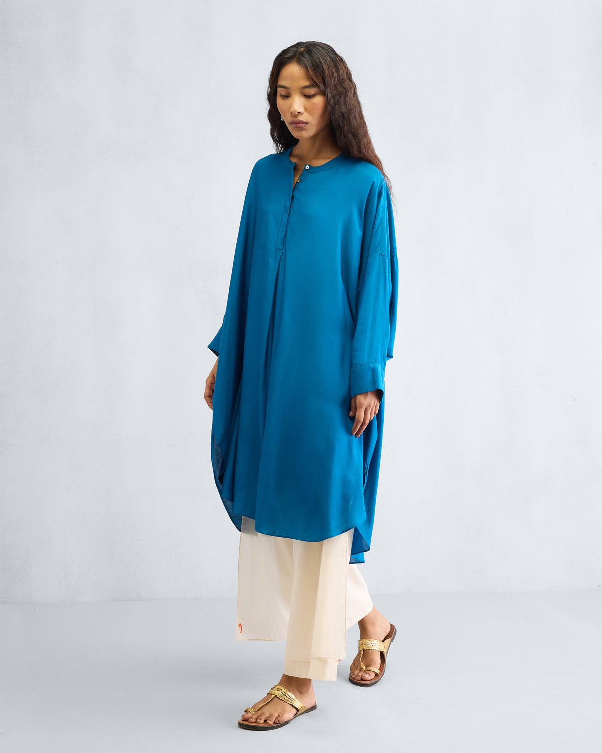 Lazy Sunday Tunic - Teal