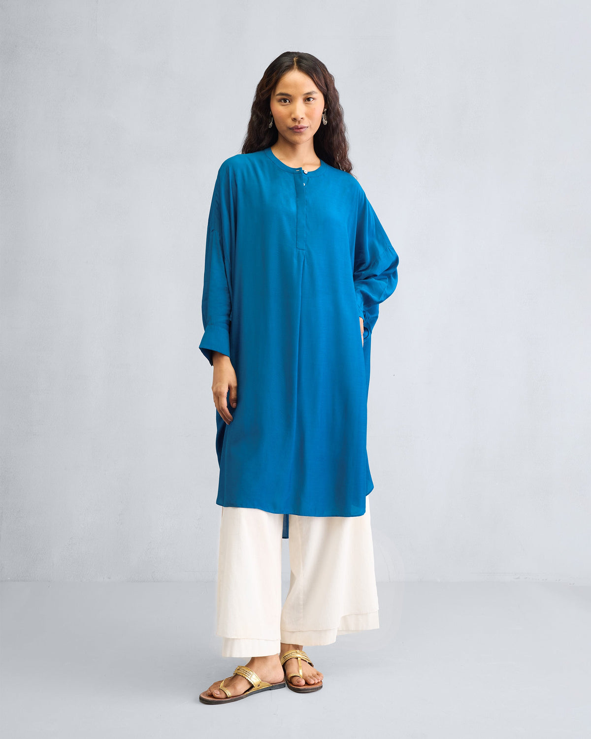 Lazy Sunday Tunic - Teal