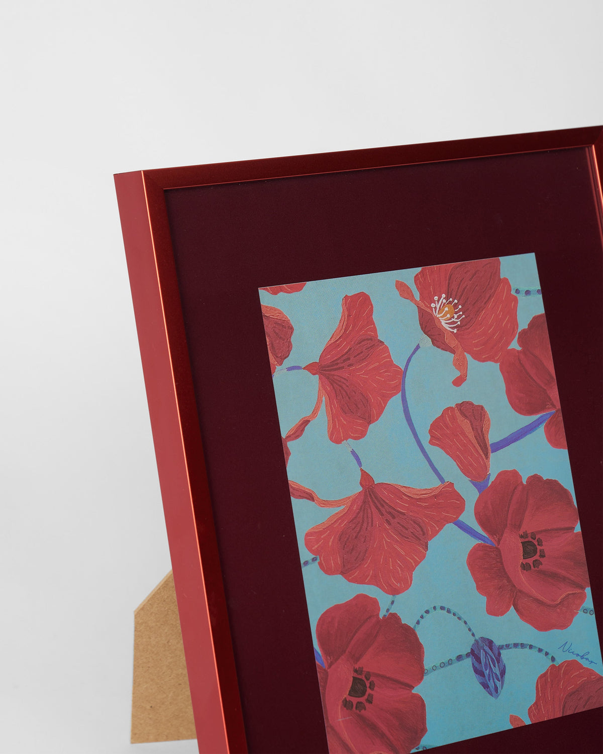 Poppy Wall Art - Red