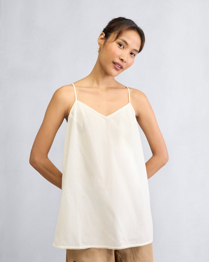 Afra Camisole - Cotton Voile Regular FIt