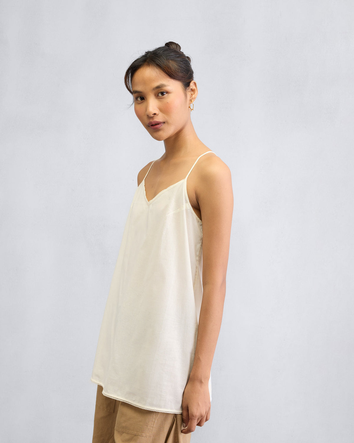 Afra Camisole - Cotton Voile Regular FIt