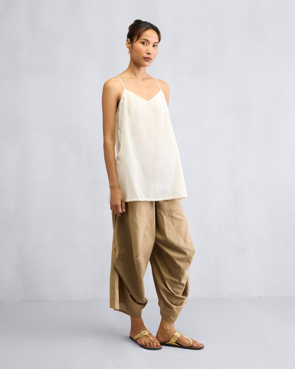Afra Camisole - Cotton Voile Regular FIt