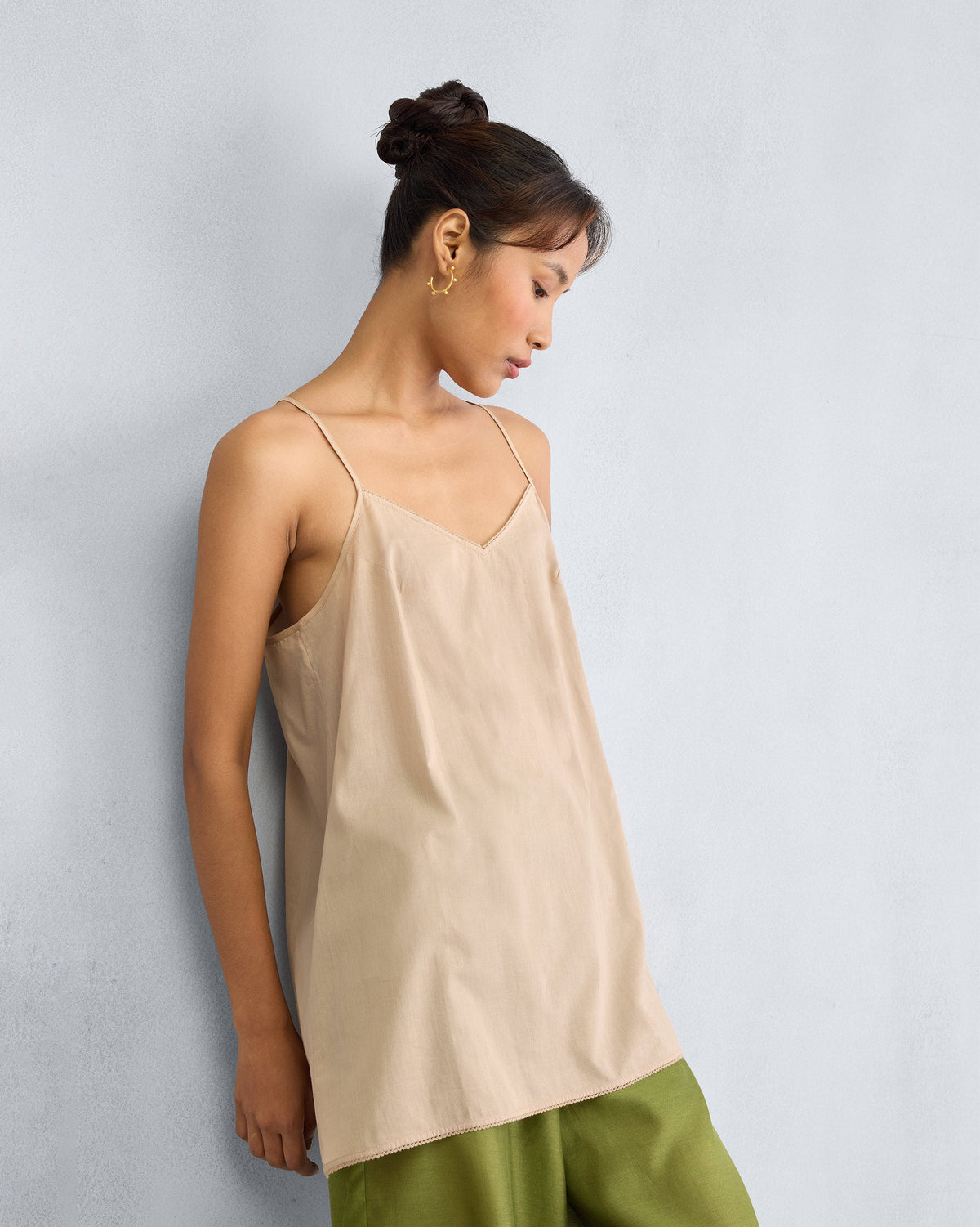 Afra Camisole - Cotton Voile Regular FIt