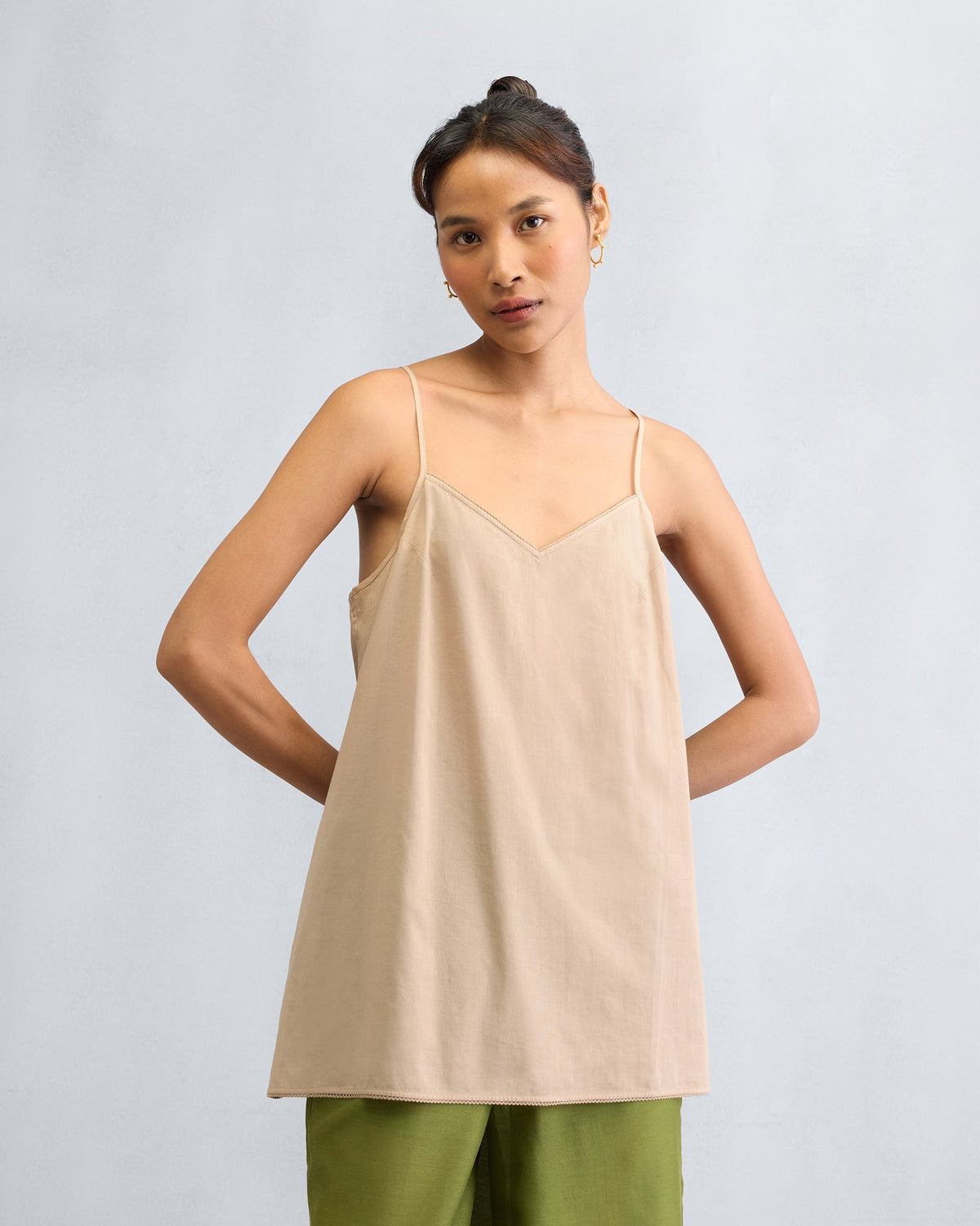 Afra Camisole - Cotton Voile Regular FIt