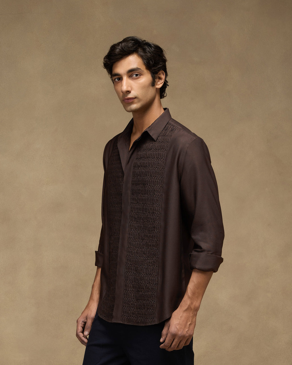 Afterhours Shirt - Viscose Silk Classic Fit