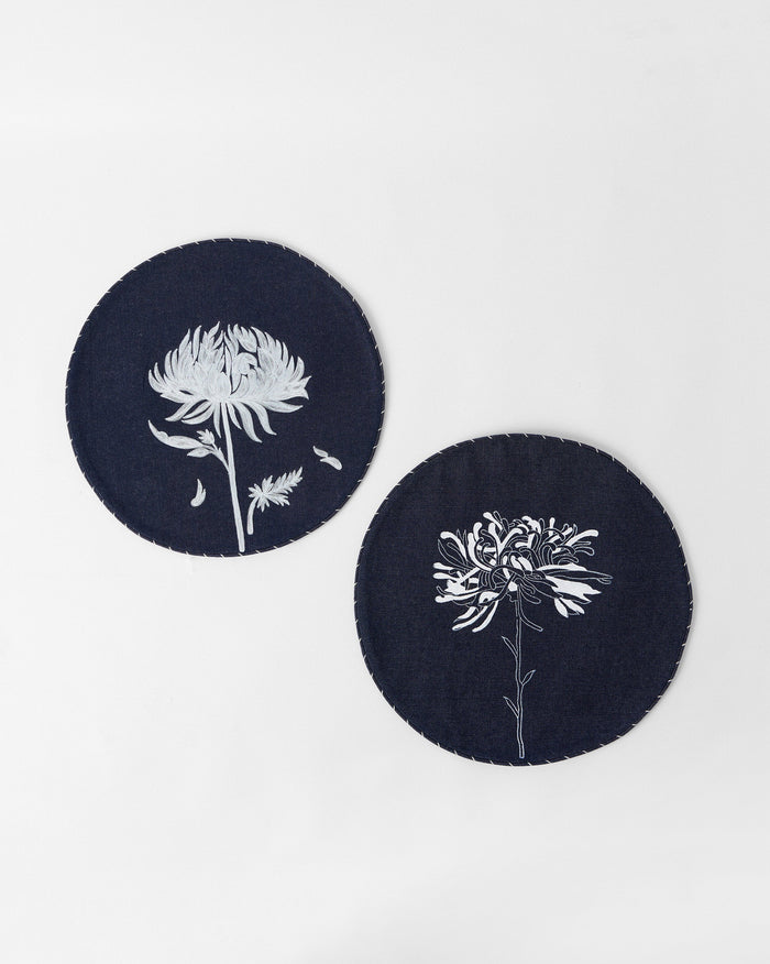Chandramallika Round Placemat - Set of 2