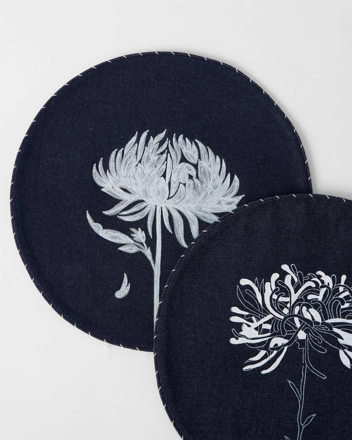 Chandramallika Round Placemat - Set of 2