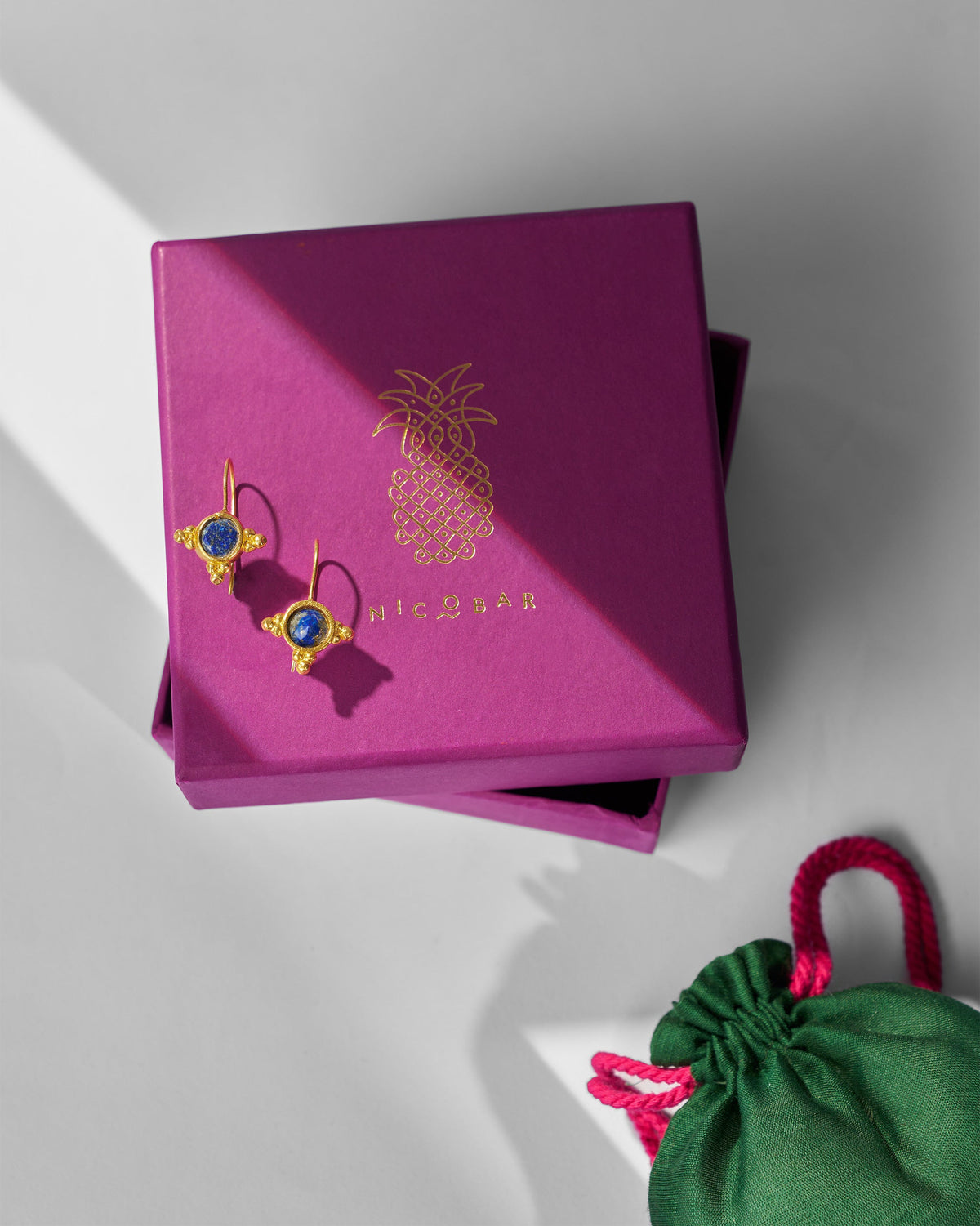 Lapis Drops - Gold
