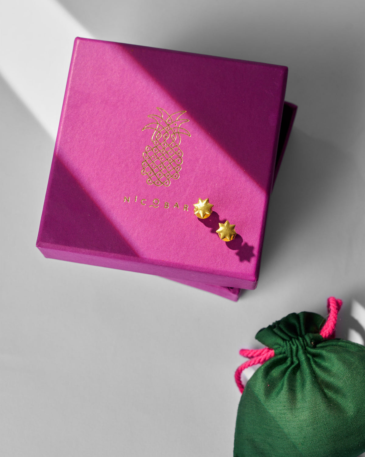 Sitara Studs - Gold