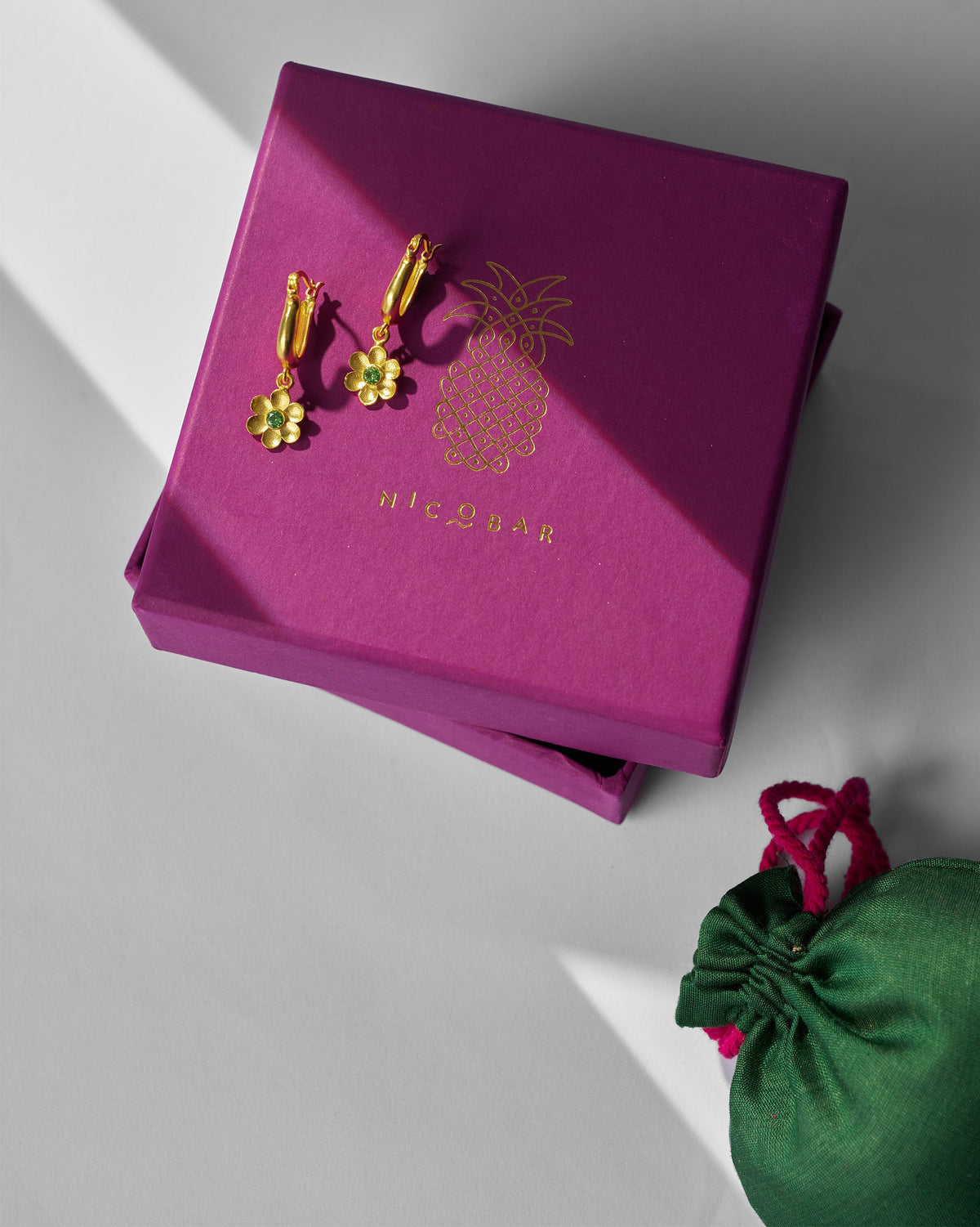 Raat Rani Earrings - Gold