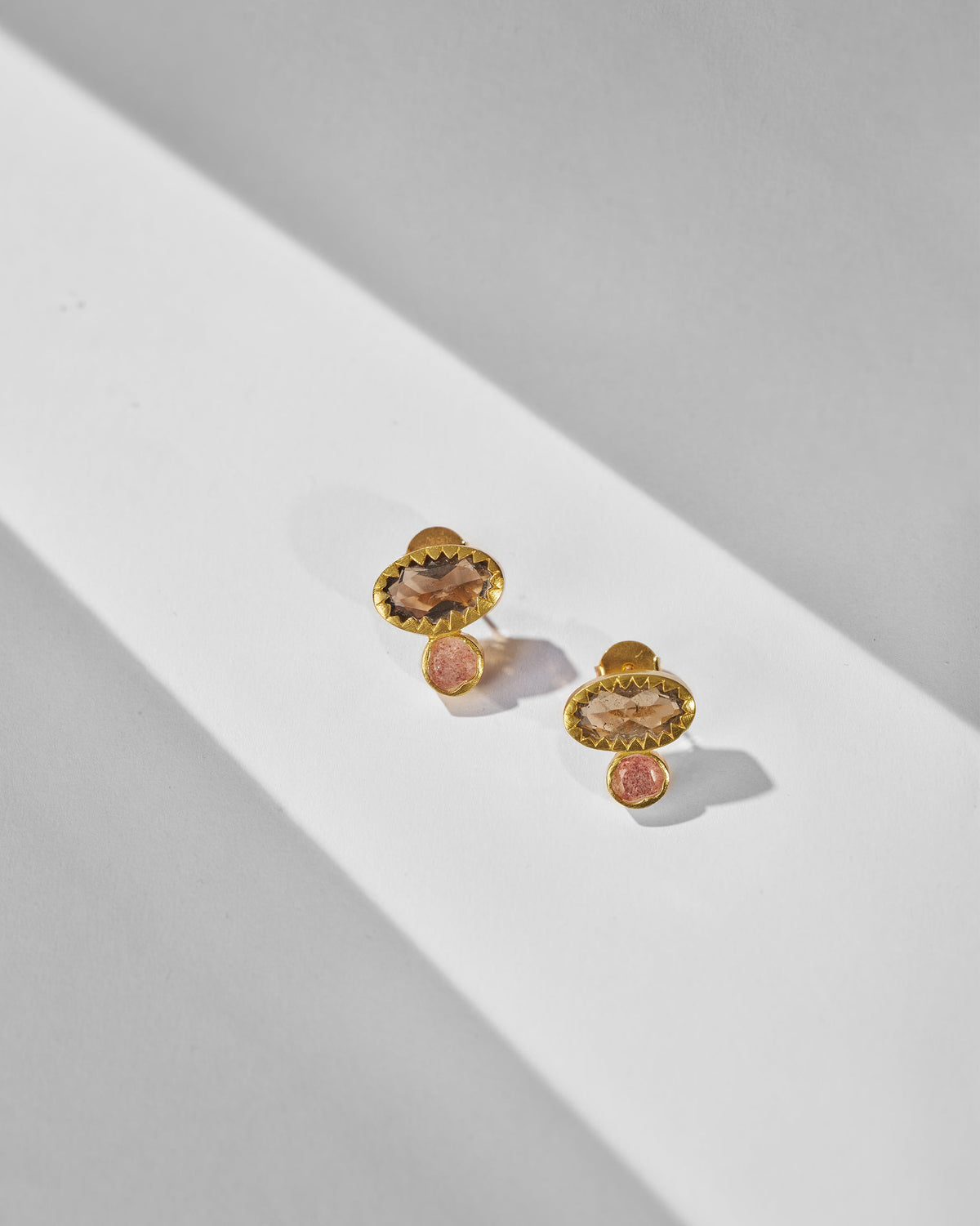 Coastline Earrings - Gold