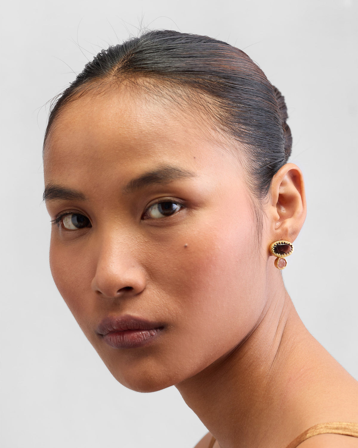 Coastline Earrings - Gold