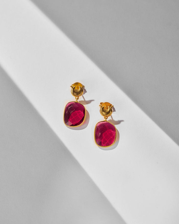 Chandphool Earrings - Gold