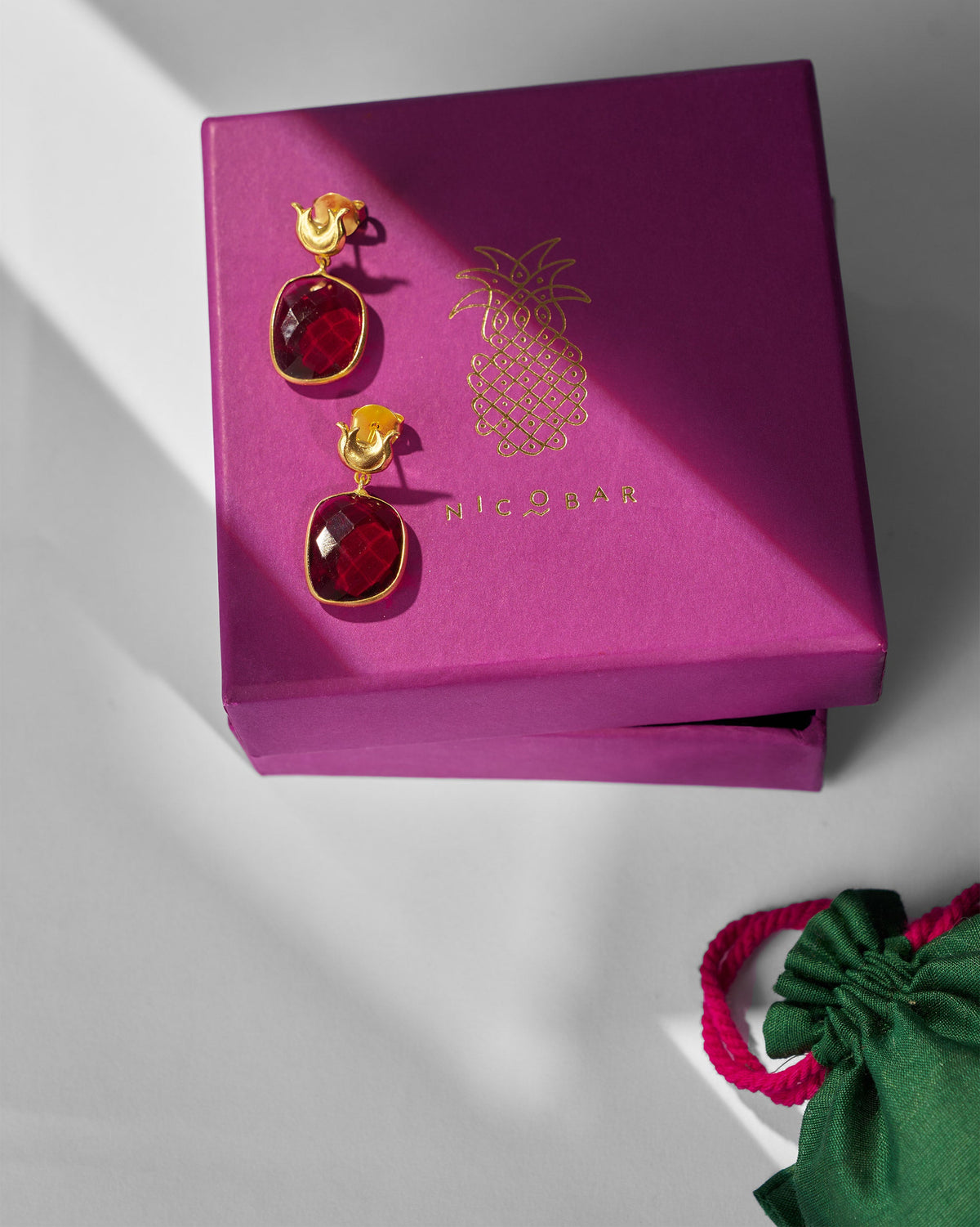 Chandphool Earrings - Gold