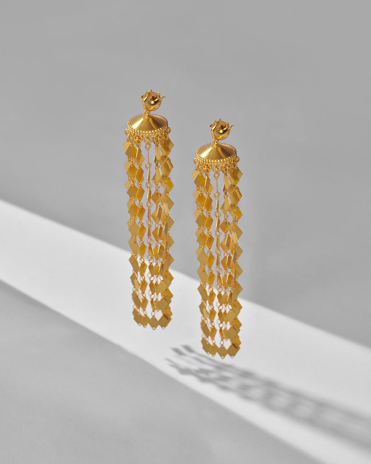 Gulbahar Earrings - Gold