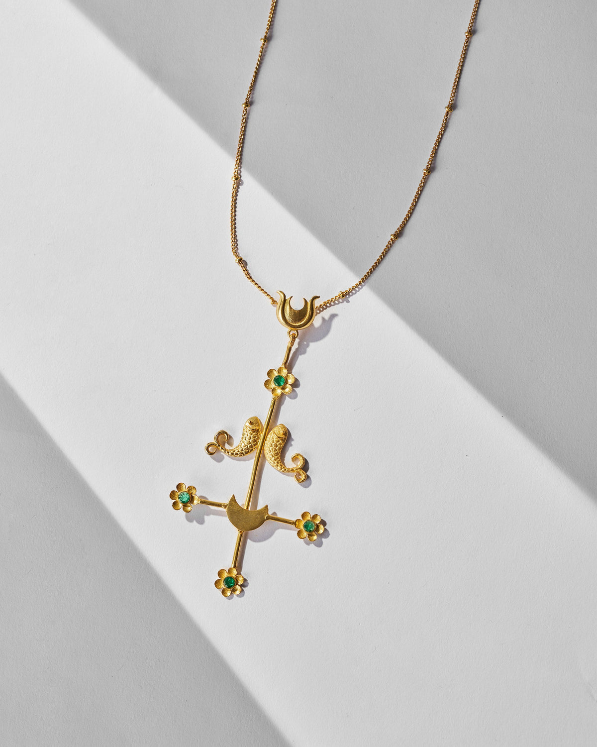 Gul Baag Necklace - Gold