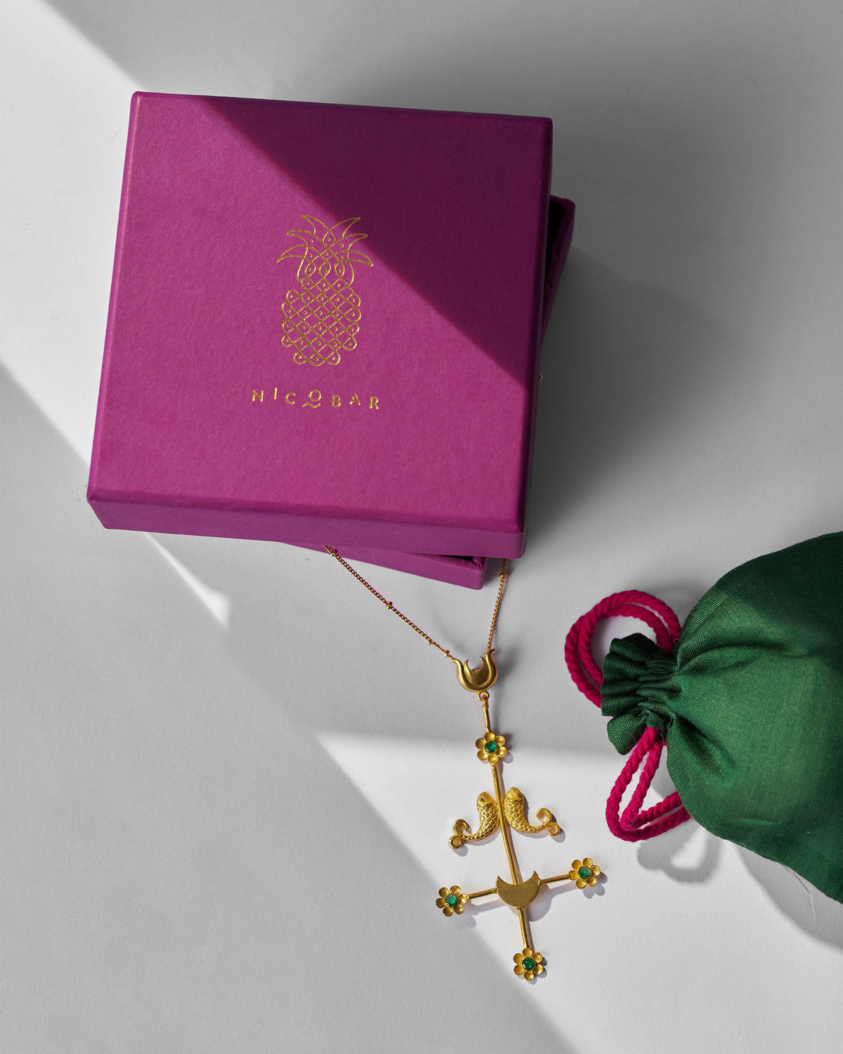 Gul Baag Necklace - Gold