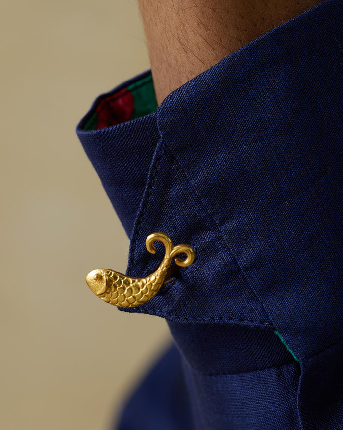 Jalpari Cufflinks - Gold