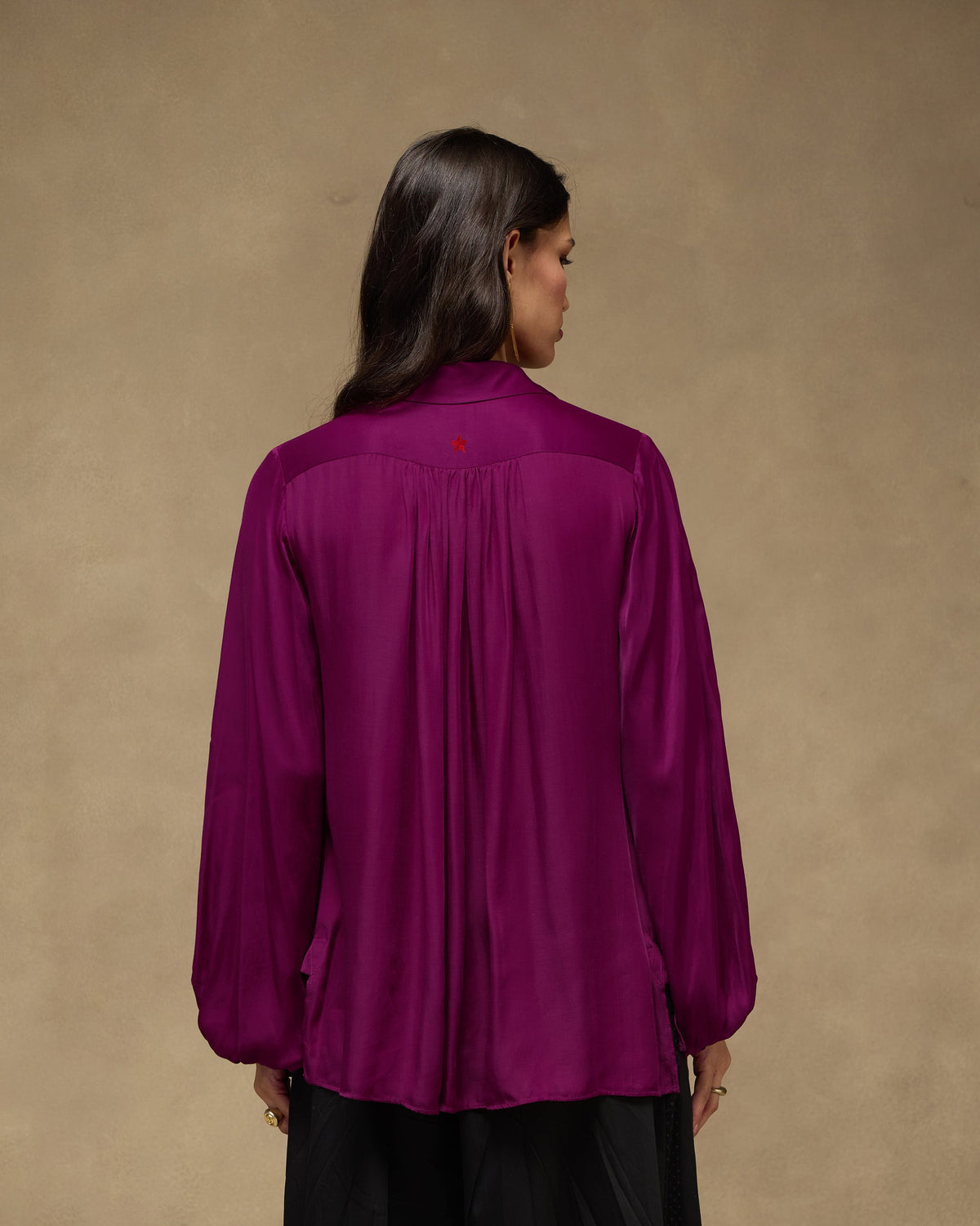 Daydream Shirt - Satin Blend Regular Fit