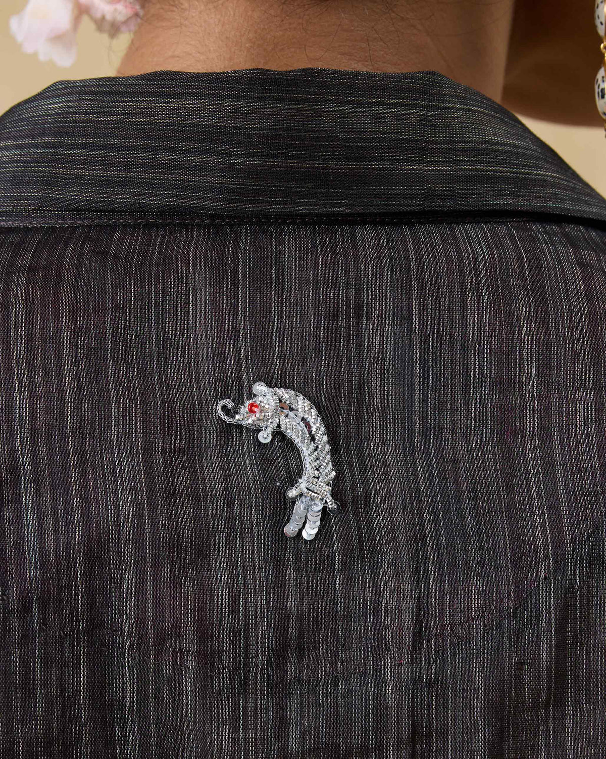 Firefly Shirt - Metallic Tissue Loose Fit