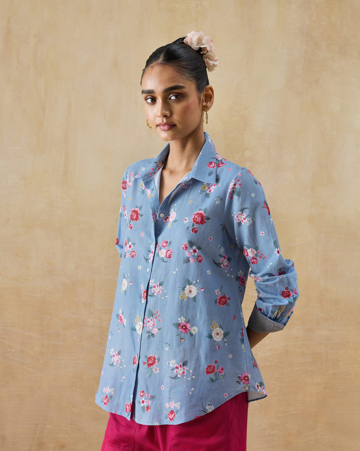 Detour Shirt - Cotton Linen Regular Fit