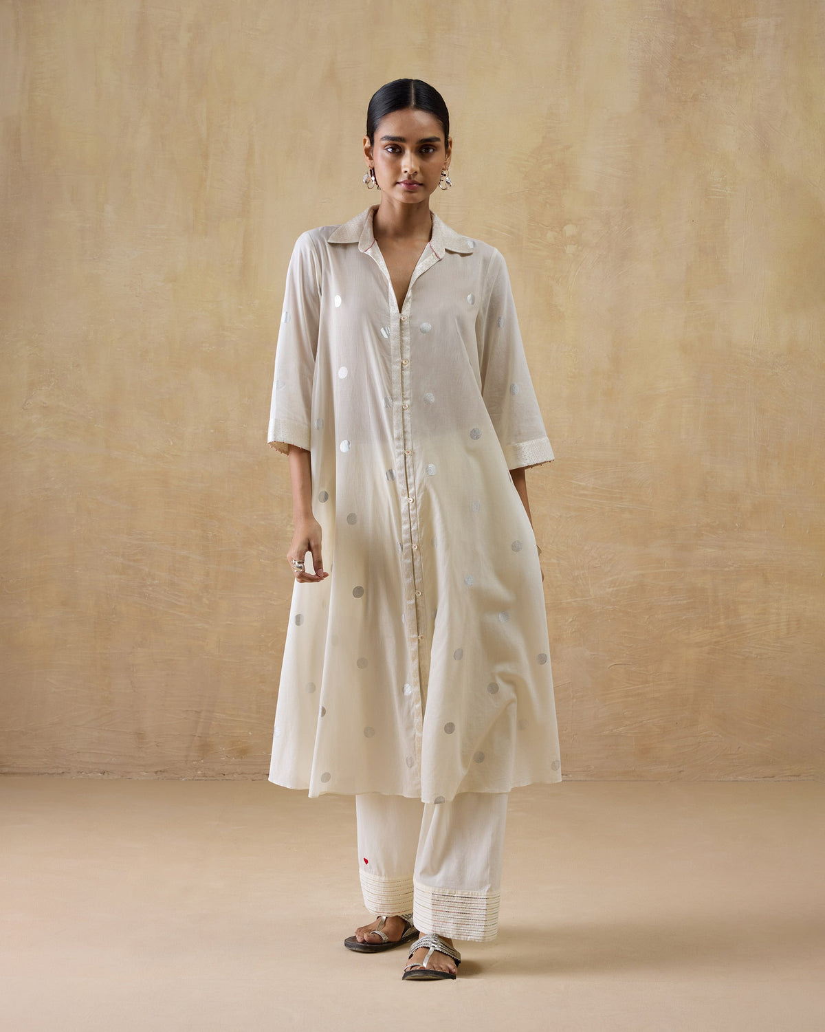 Rejoice Kurta - 100% Cotton A-Line Fit