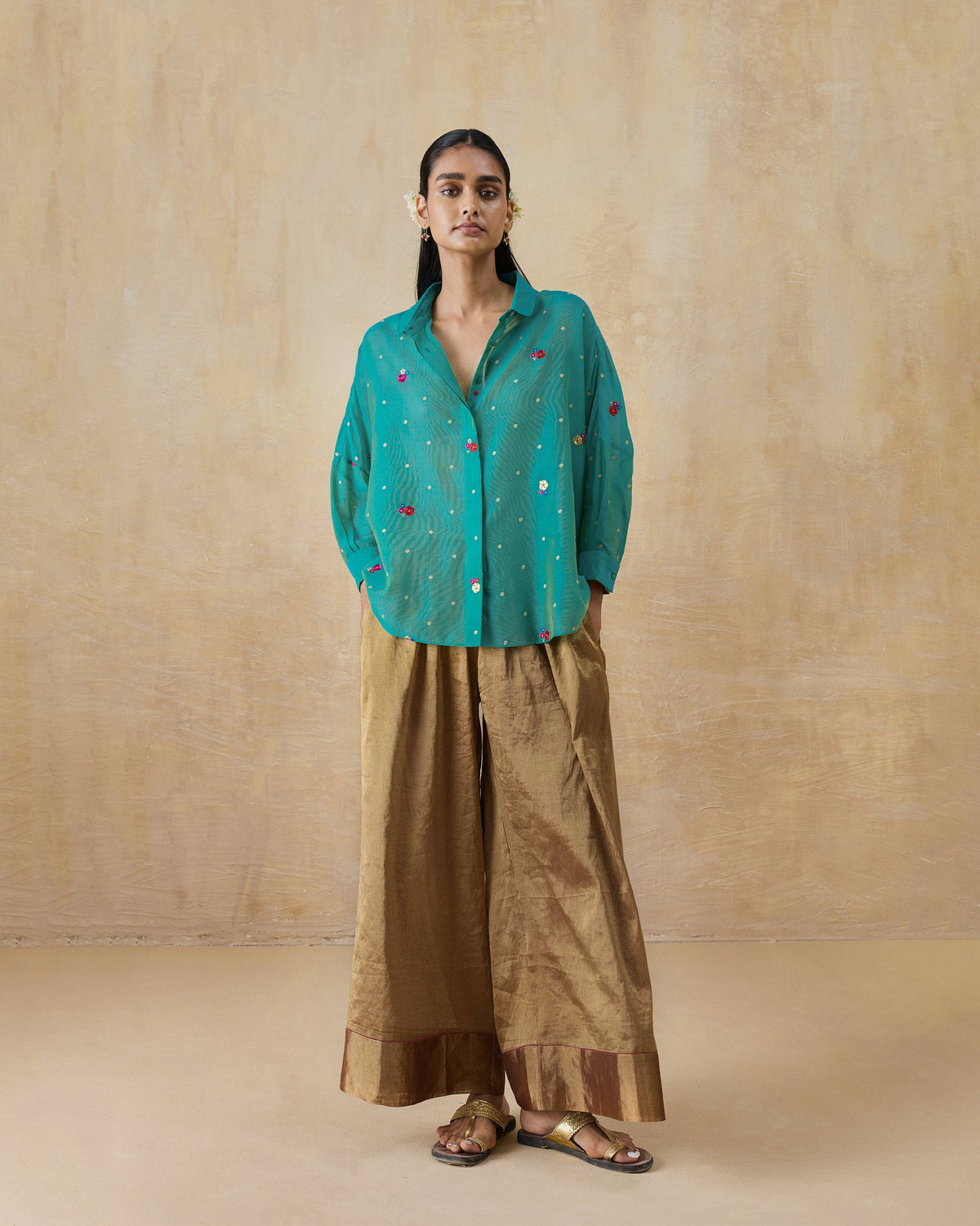 Boxy Shirt - Cotton Silk Loose Fit