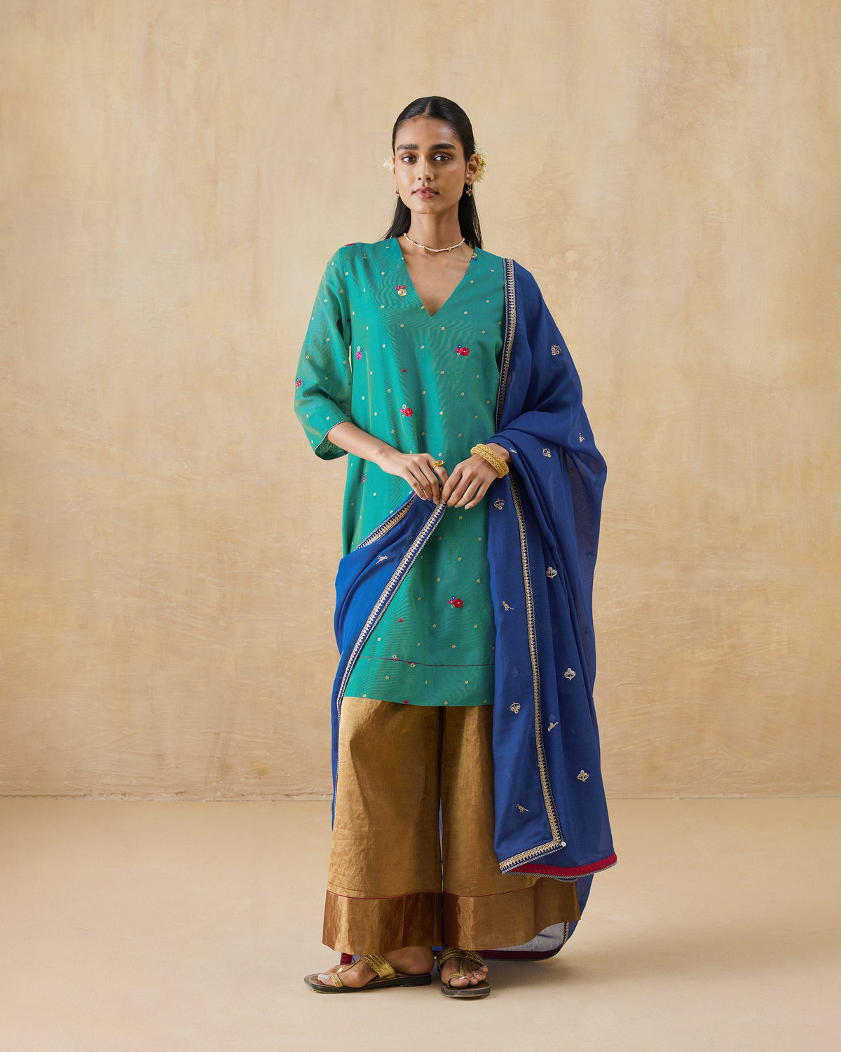 Twilight Kurta - Cotton Silk Regular Fit