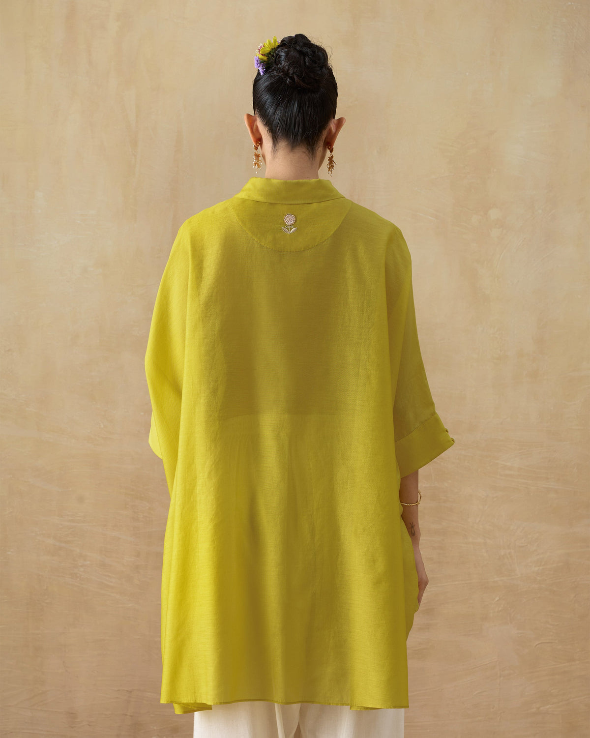Hala Tunic - Cotton Silk Loose Fit