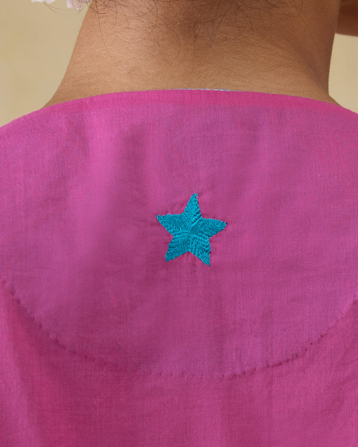 Pintuck Kurta - 100% Cotton Regular Fit