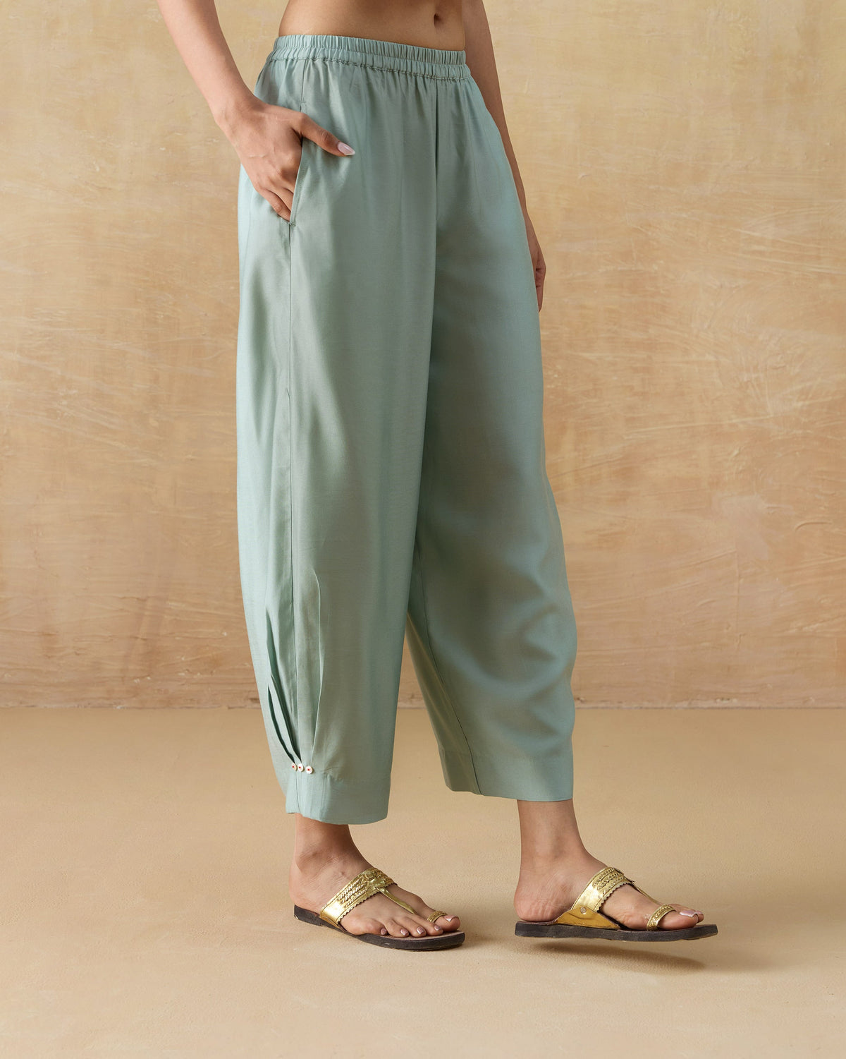 Wander Pants - Silk Blend Regular Fit