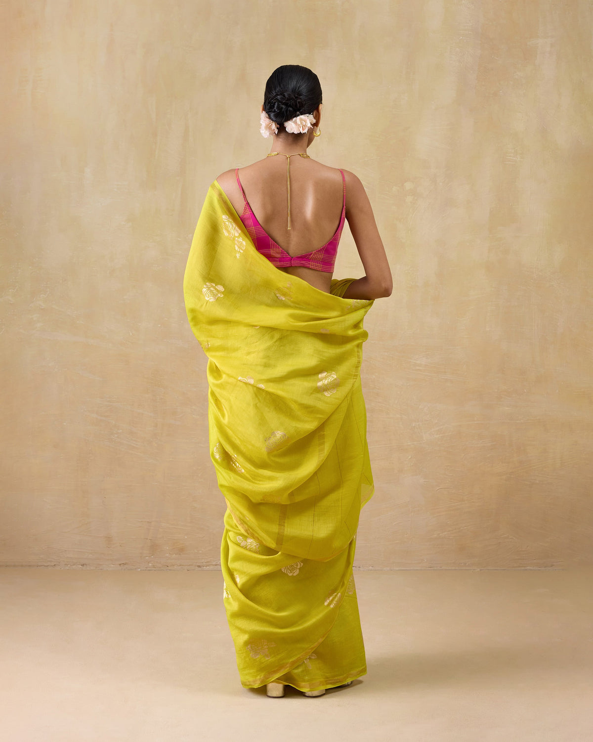 Sunset Sari - Cotton Silk