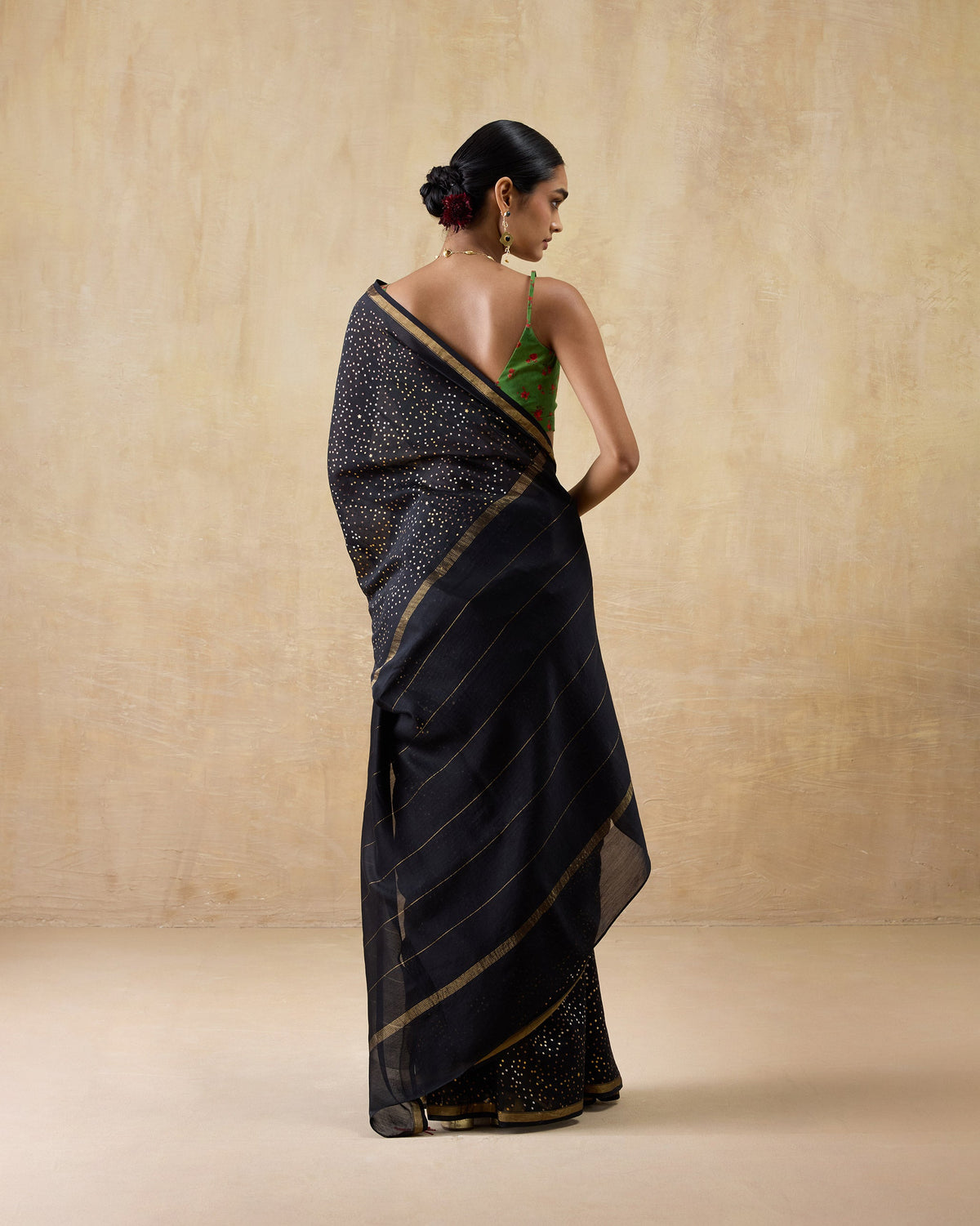 Riverbank Sari - Cotton Silk
