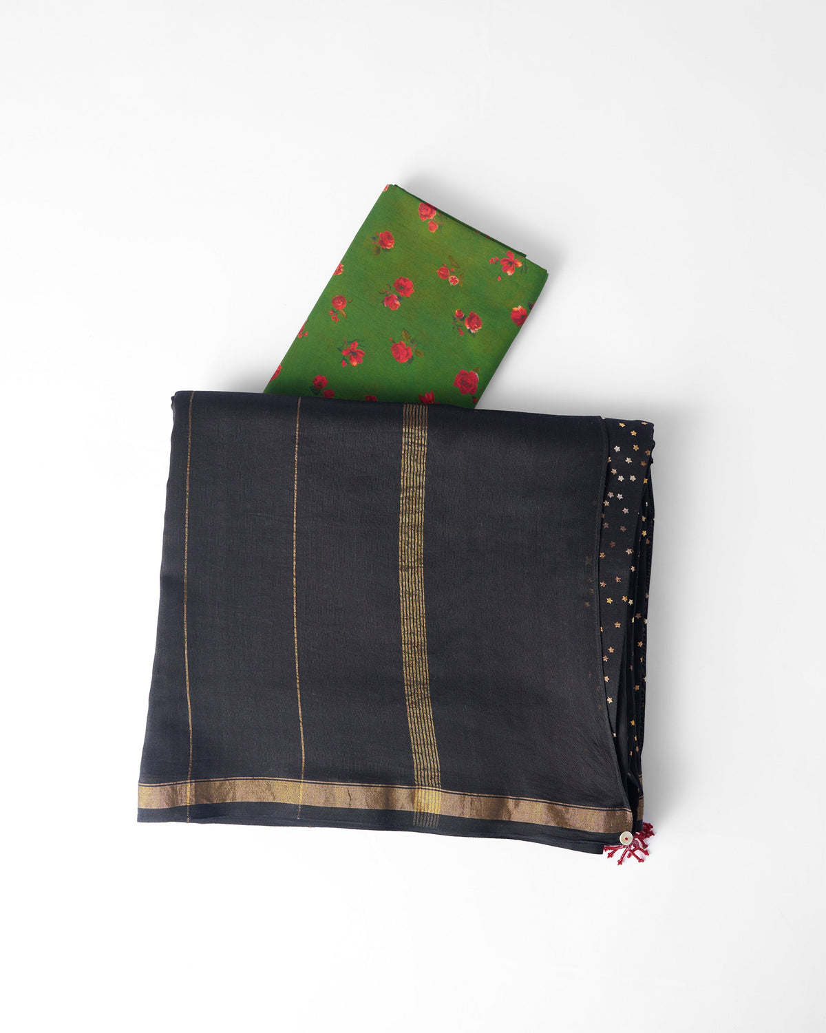 Riverbank Sari - Cotton Silk