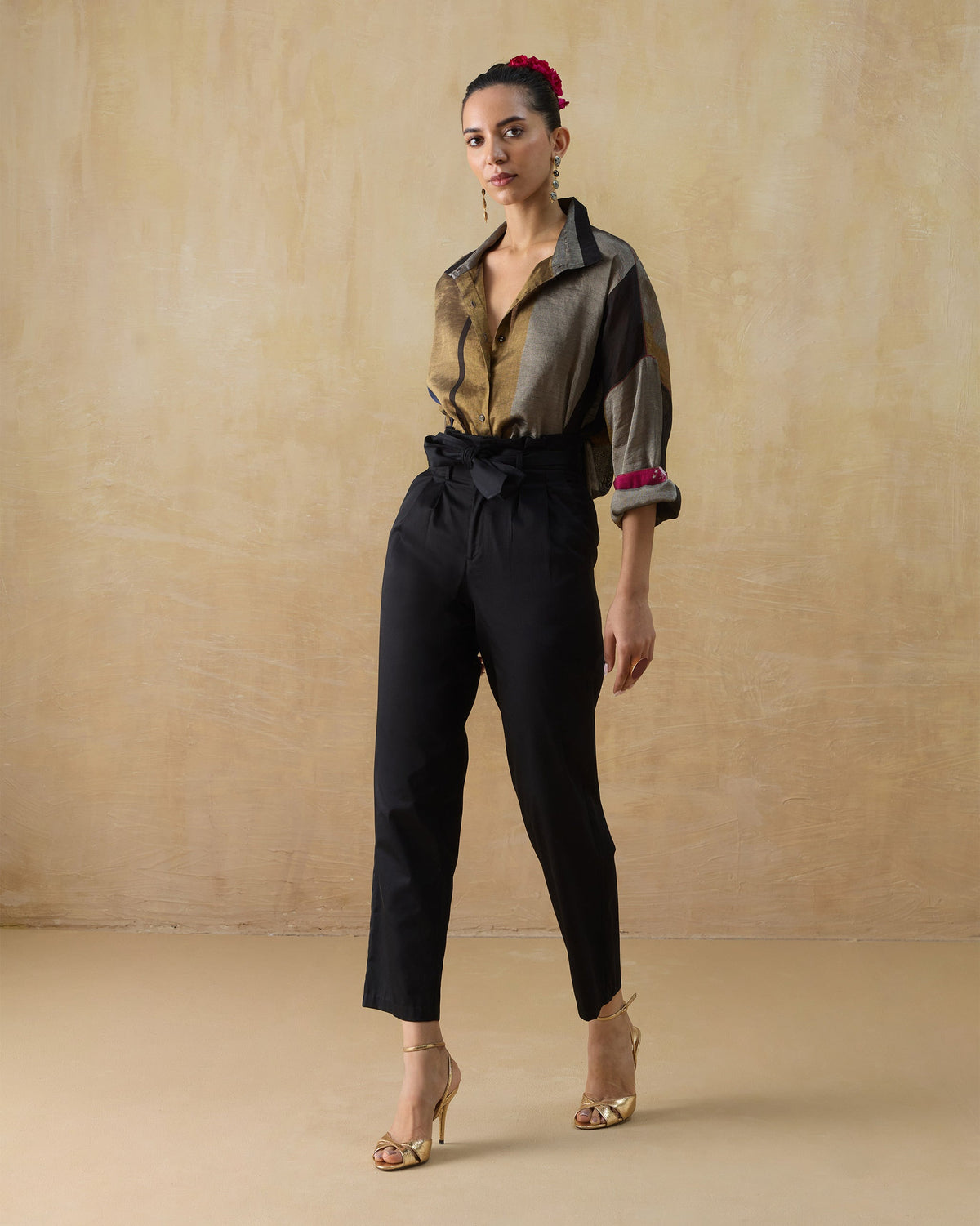 Firefly Shirt - Metallic Tissue Loose Fit