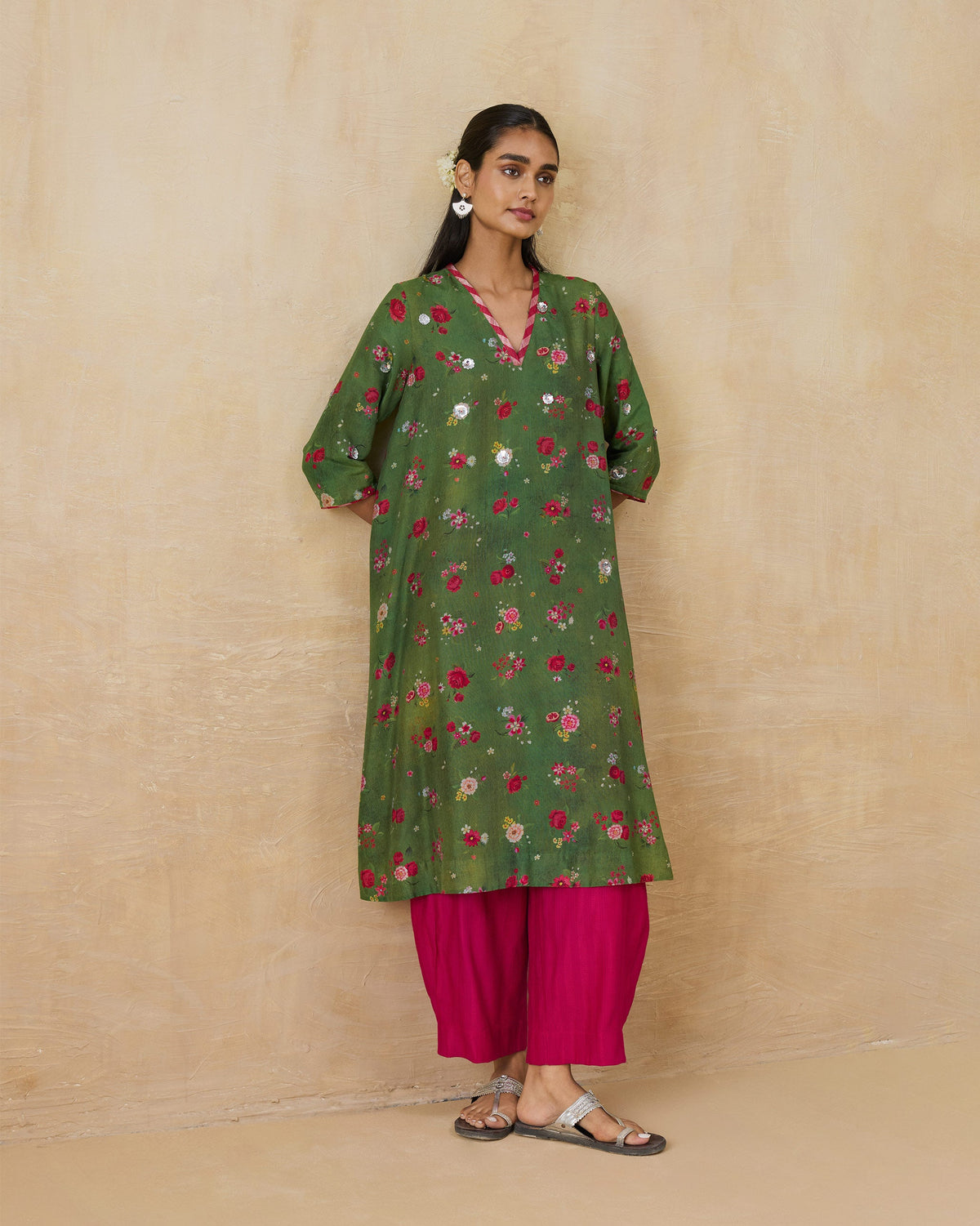 Cascade Kurta - Cotton Silk Regular Fit