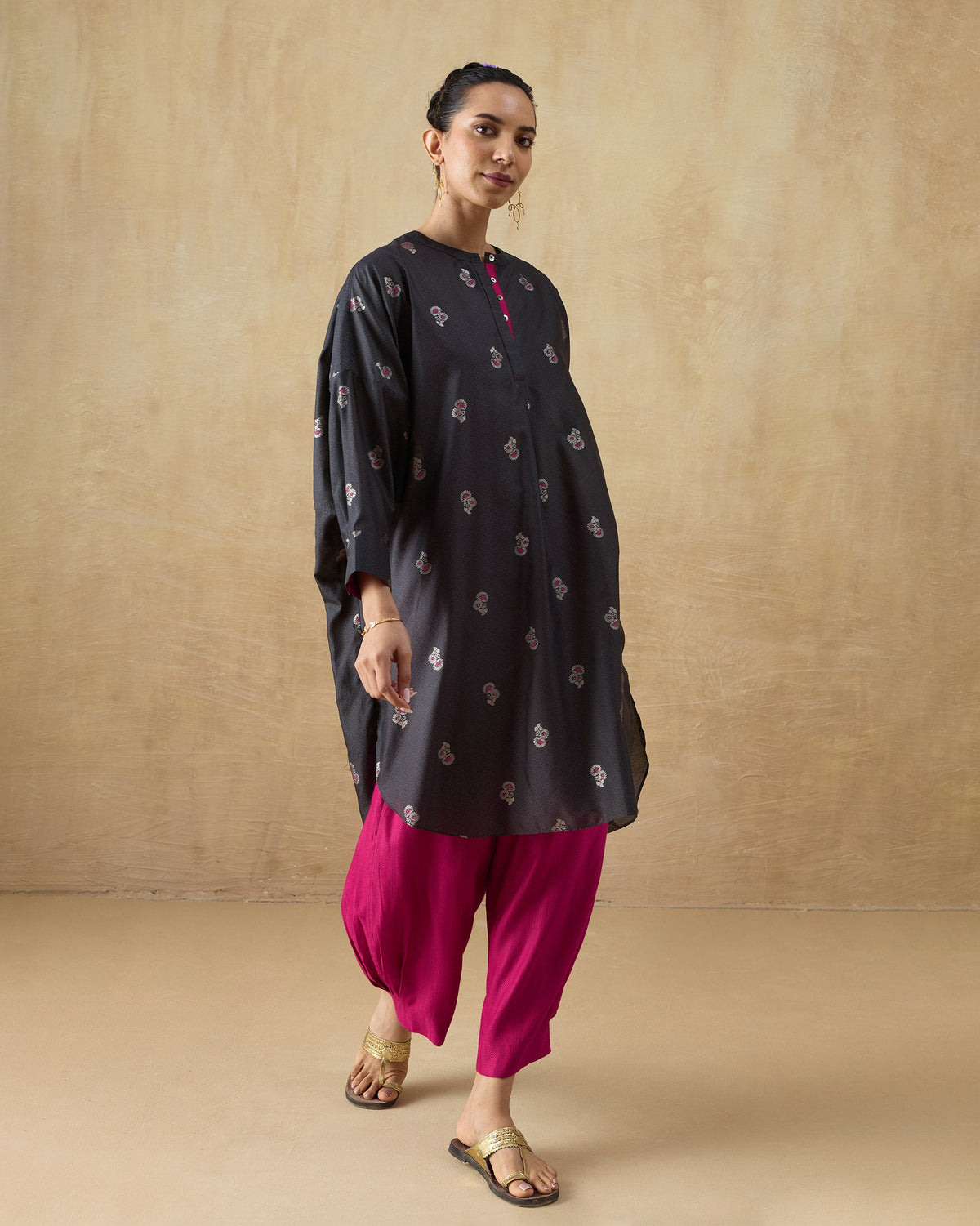 Lazy Sunday Tunic - Cotton Silk Regular Fit