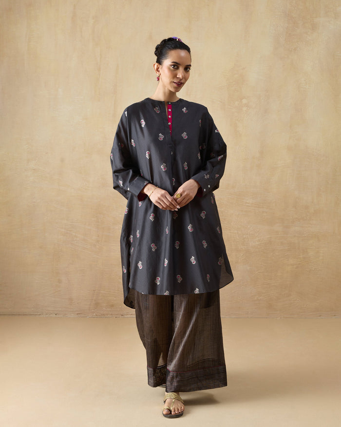 Lazy Sunday Tunic - Cotton Silk Regular Fit