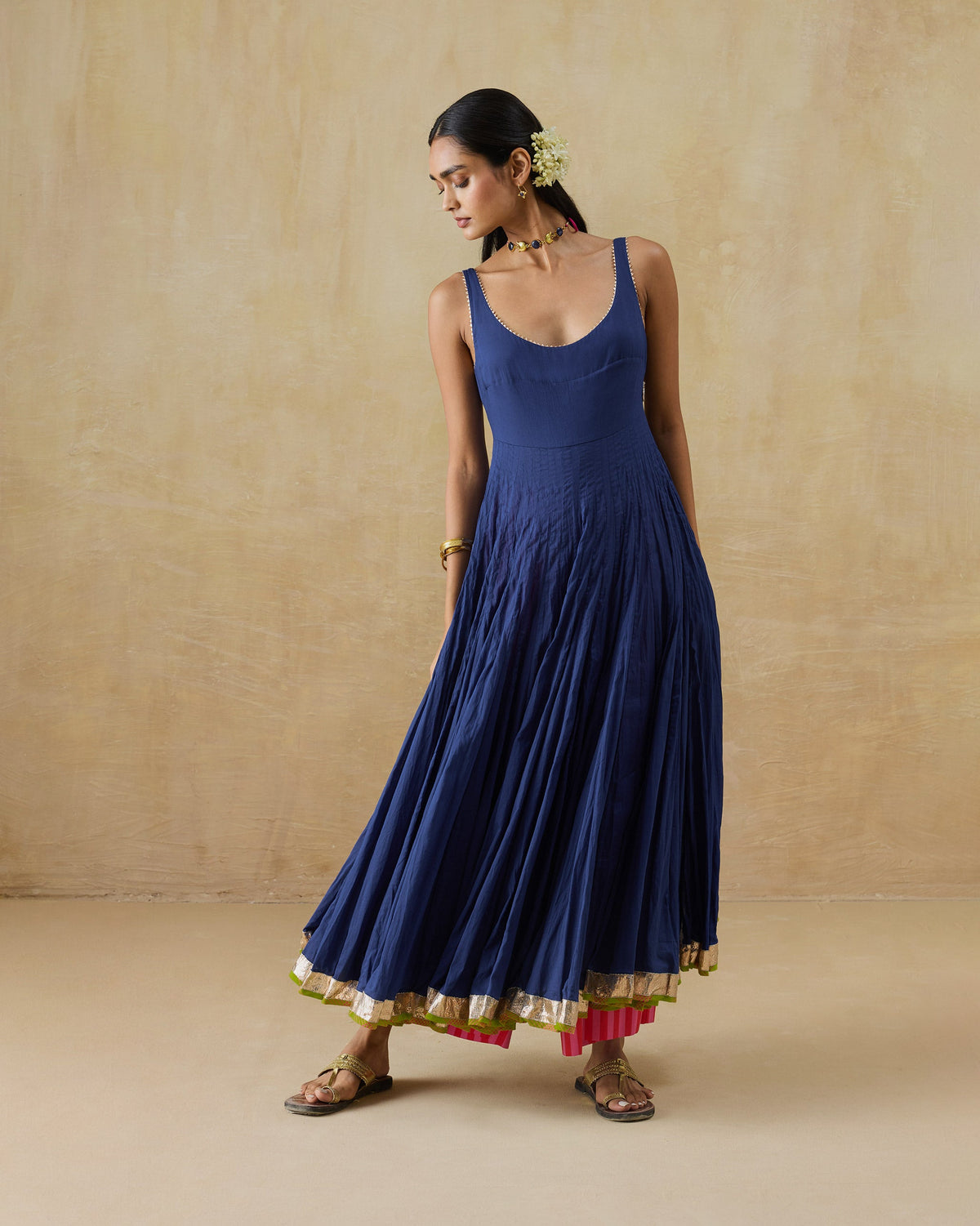 Kochi Kurta - 100% Cotton Flared Fit