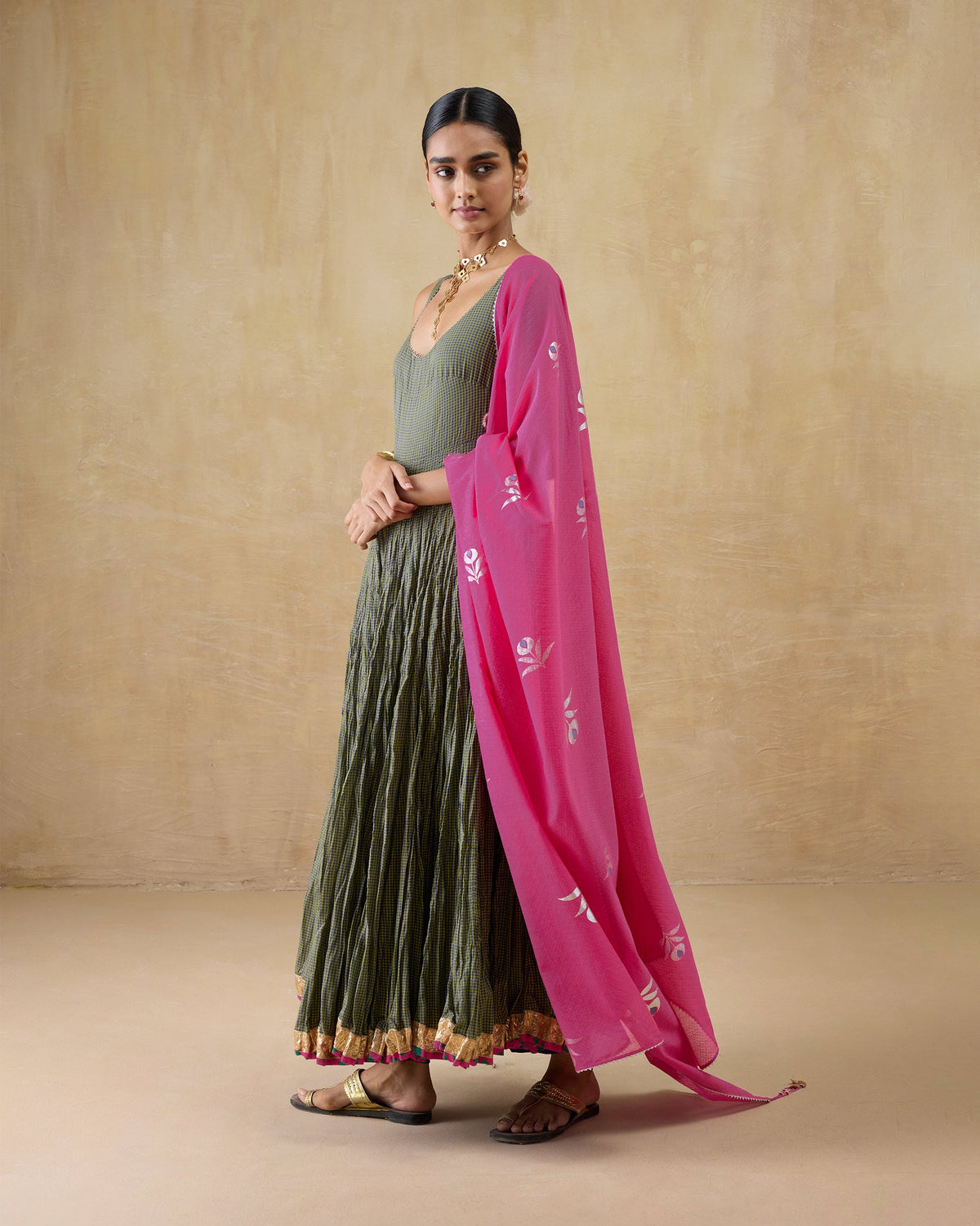 Kochi Kurta - 100% Cotton Flared Fit