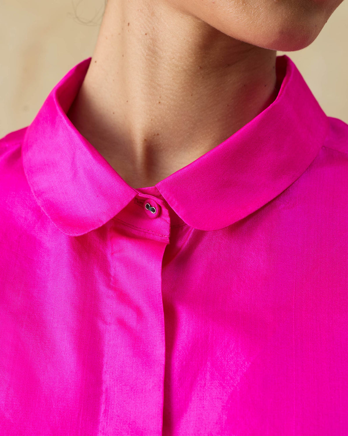 Boxy Shirt - 100% Silk Loose Fit