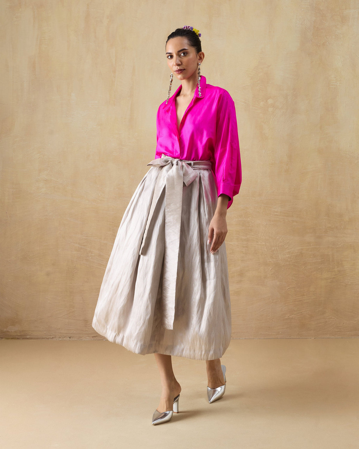 Boxy Shirt - 100% Silk Loose Fit