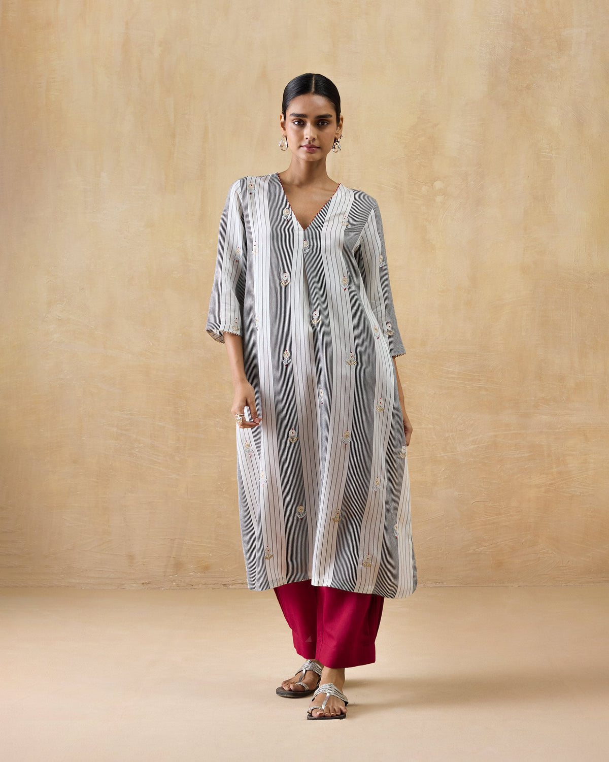 Dash Kurta - Silk Blend Regular Fit