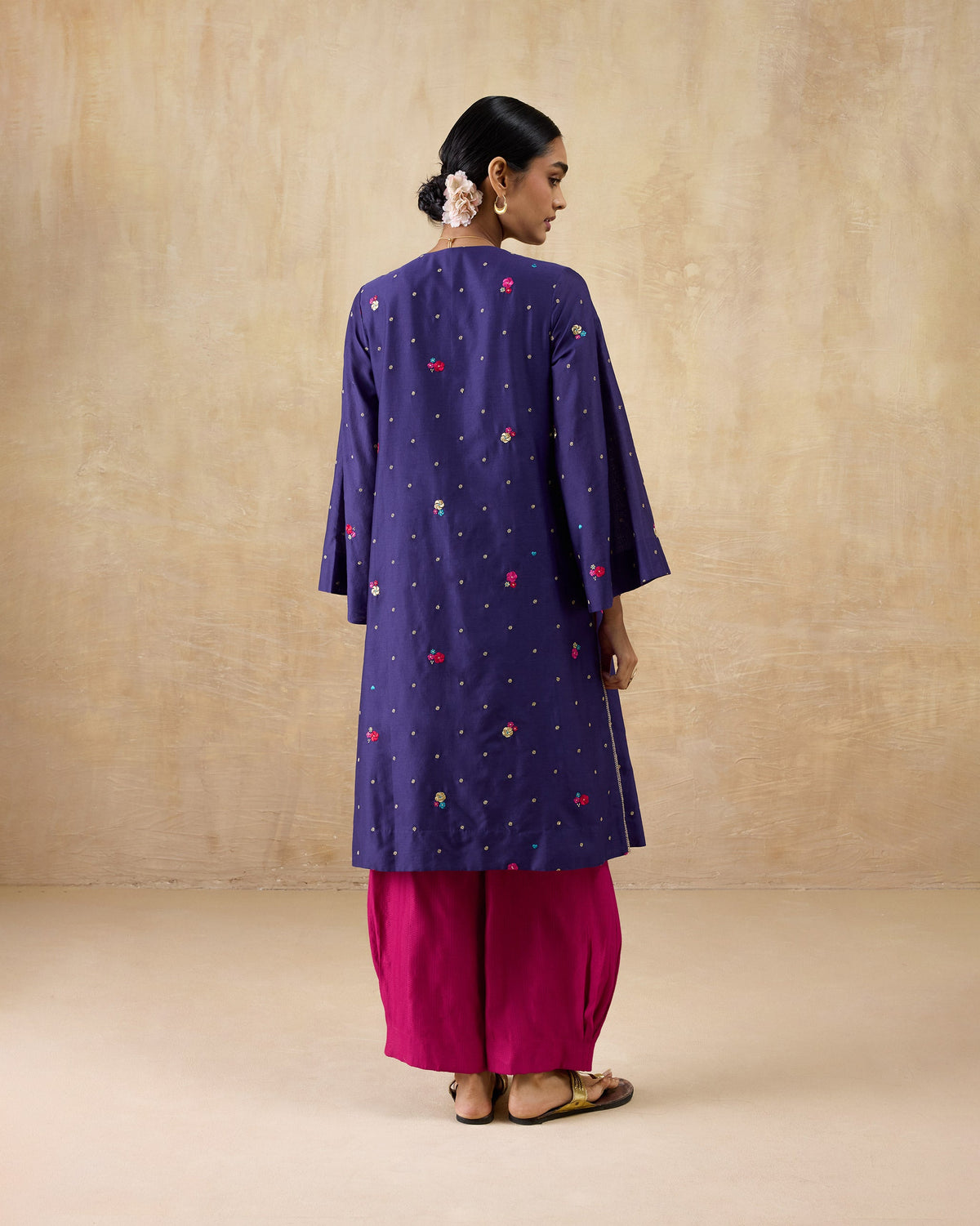 Nebula Kurta - Cotton Silk Regular Fit