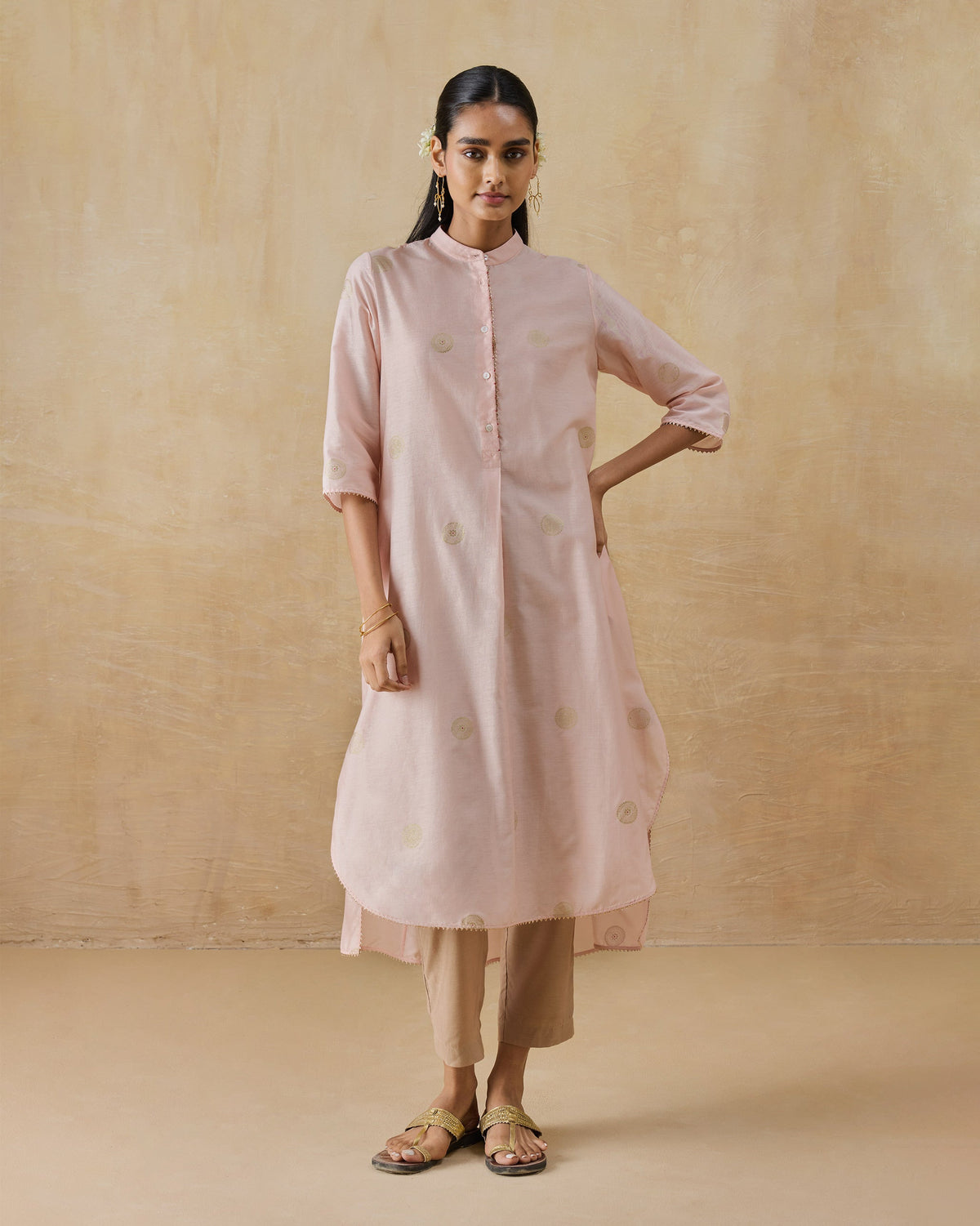 Radiant Kurta - Cotton Silk Regular Fit