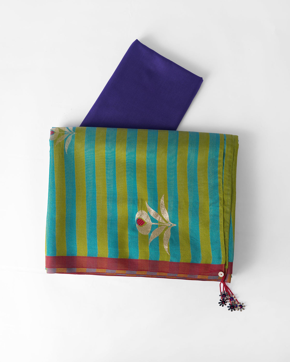 Garden Party Sari - Cotton Silk