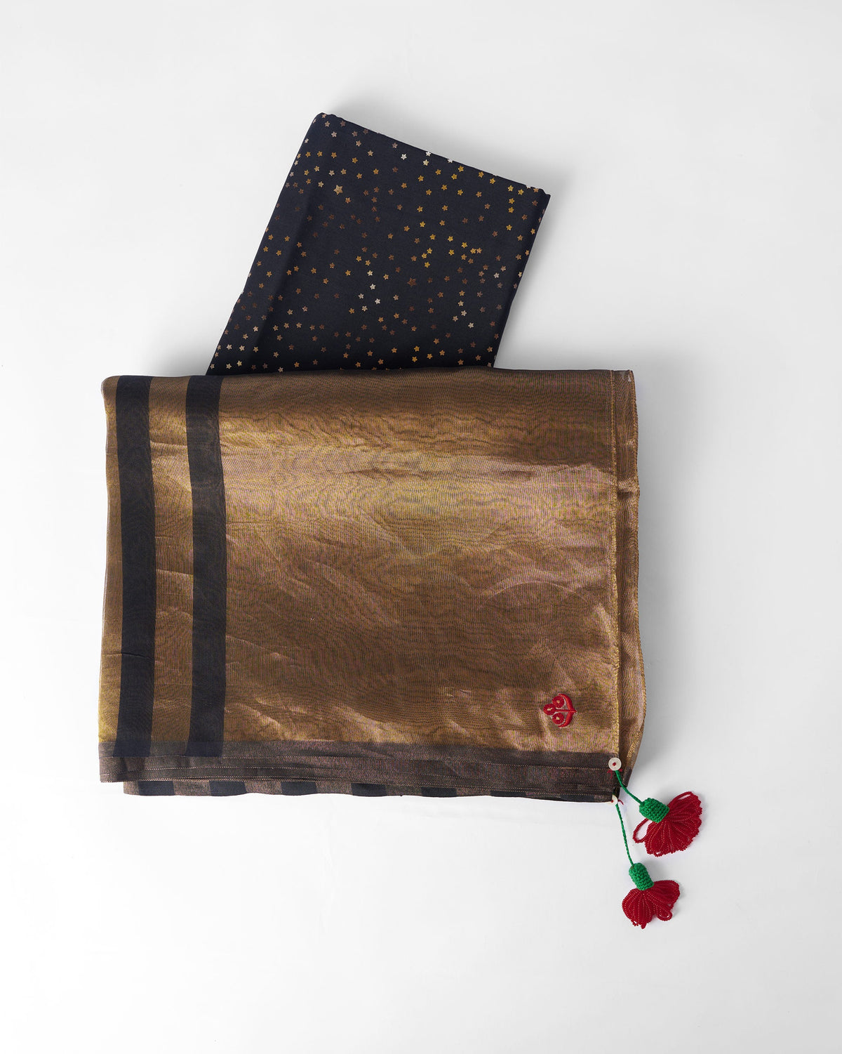 Dancefloor Sari - Metallic Tissue