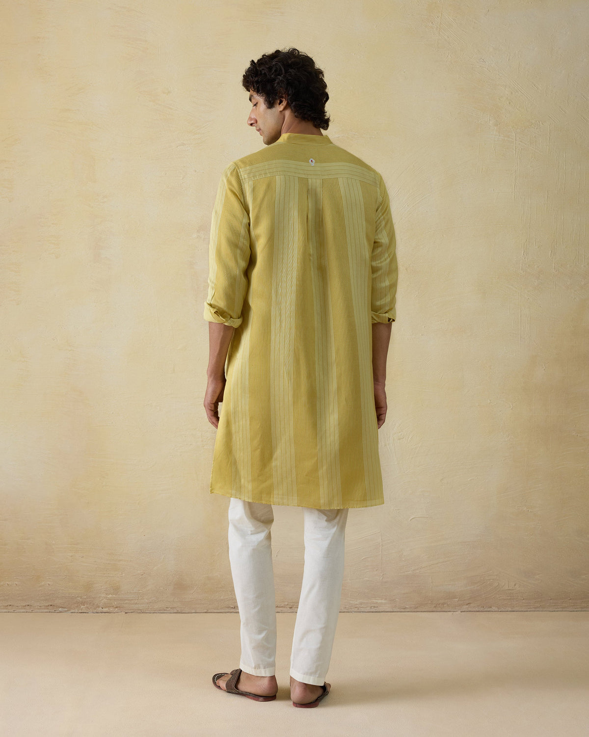 Voyage Kurta -Viscose Silk Blend Classic Fit