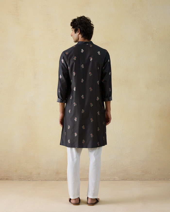Rey Kurta - Cotton Silk Classic Fit